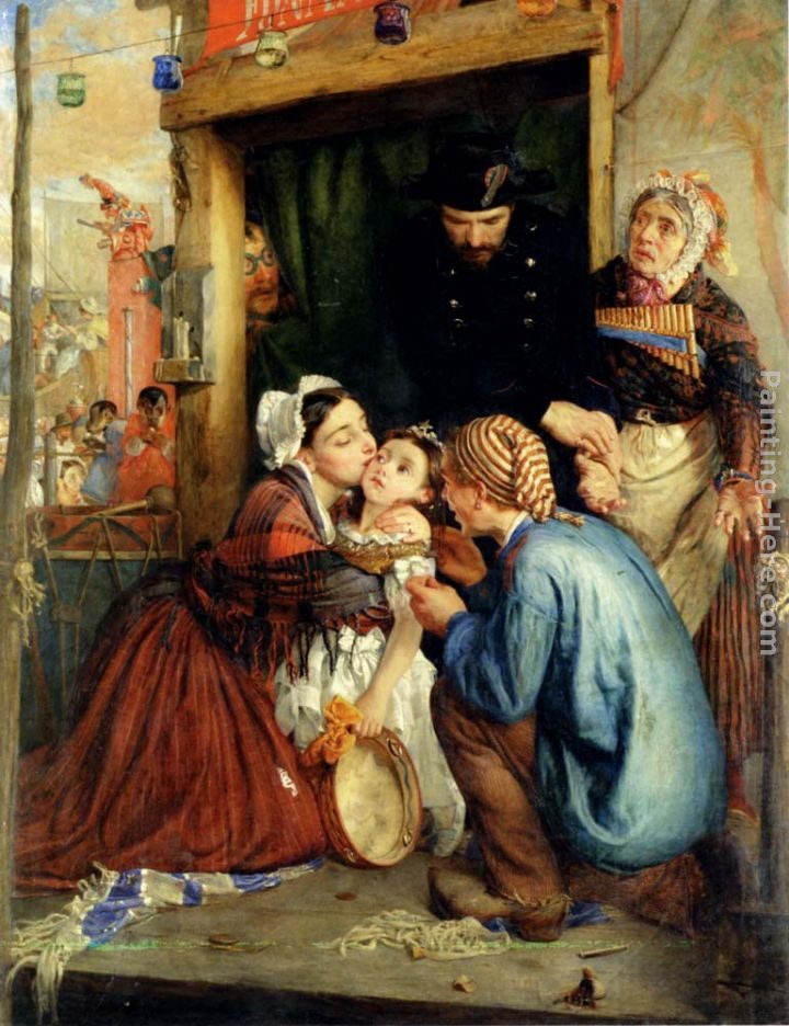 Philip Hermogenes Calderon French Peasants Finding Their Stolen Child